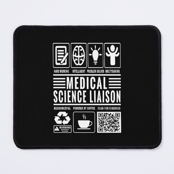 Item preview, Funny Medical Science Liaison Job Description Icons QR Code designed and sold by MerchMaxxing.