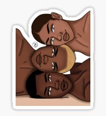 That Melanin Though Sticker