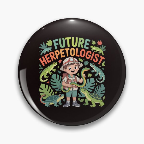 Item preview, Future Herpetologist Shirt Kids – Cute Reptile Lover Design for Young Scientists designed and sold by Redgiant87x.