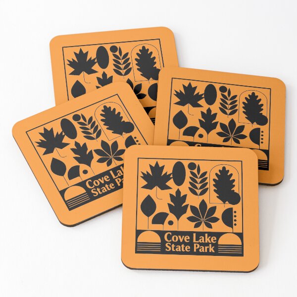 Item preview, Cove Lake State Park designed and sold by Broken Antler Designs .