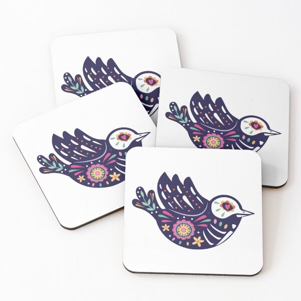 Item preview, Day of the Dead Skeleton Bird designed and sold by the-craft-shop.