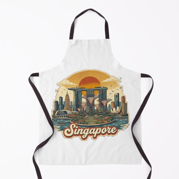 Item preview, Singapore Vintage Retro Travel Design designed and sold by MIArt Studio.