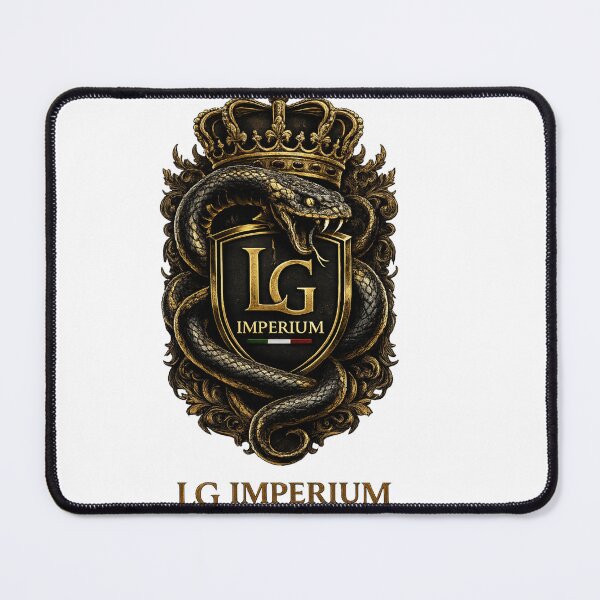 Item preview, Luxury Snake Crest Shirt, Black Gold Streetwear Tee, Royal Serpent Graphic, Premium Urban Fashion, LG Imperium designed and sold by Falcoreale.