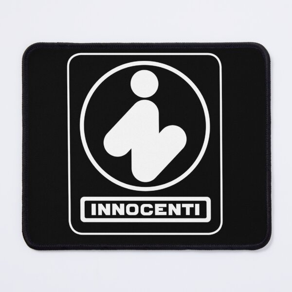 Item preview, Vintage Innocenti emblem 1970's - Innocenti Mini, Lambretta - white print  designed and sold by Rasha Alaraby.