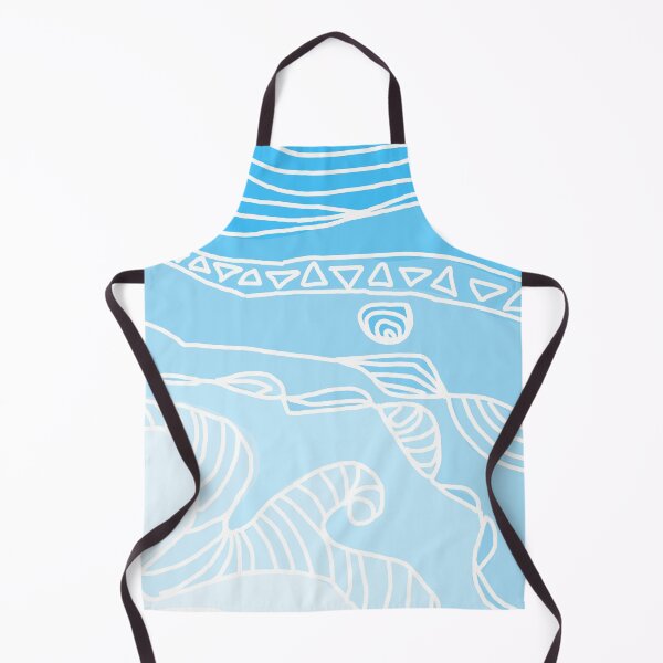 Item preview, light blue zen doodle designed and sold by MoonlightCorp.