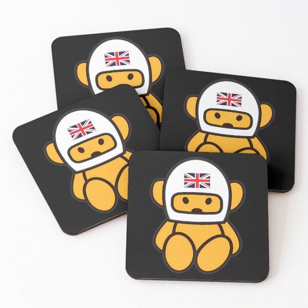 Item preview, 1975 Hesketh Racing Grand Prix team Teddy Bear emblem  designed and sold by Rasha Alaraby.