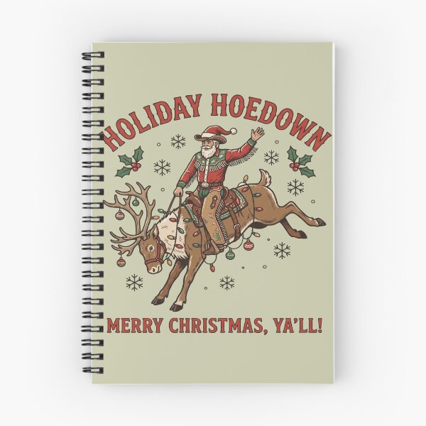 Item preview, Holiday Hoedown Cowboy Santa Christmas Funny Western Rodeo Holiday designed and sold by Milasneeze.