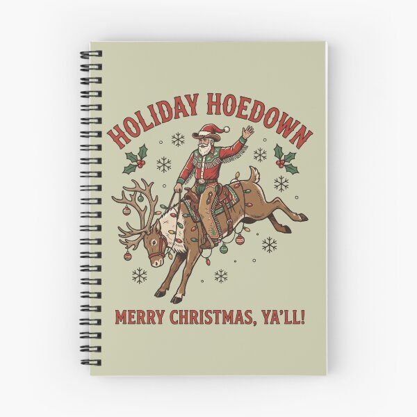 Item preview, Holiday Hoedown Cowboy Santa Christmas Funny Western Rodeo Holiday designed and sold by Milasneeze.