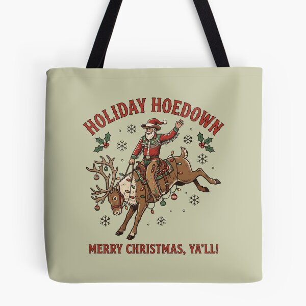 Item preview, Holiday Hoedown Cowboy Santa Christmas Funny Western Rodeo Holiday designed and sold by Milasneeze.