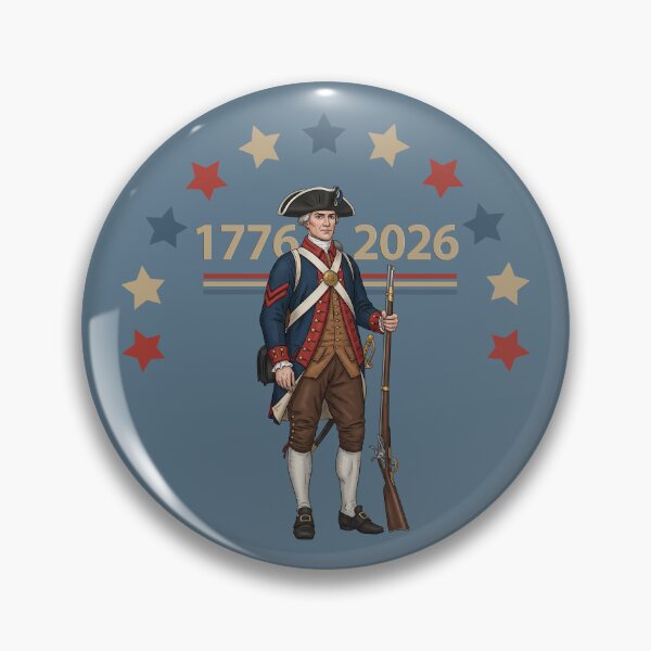 Item preview, Revolutionary War Soldier, 250th Anniversary of USA, 1776, 2026 designed and sold by classic car craze.