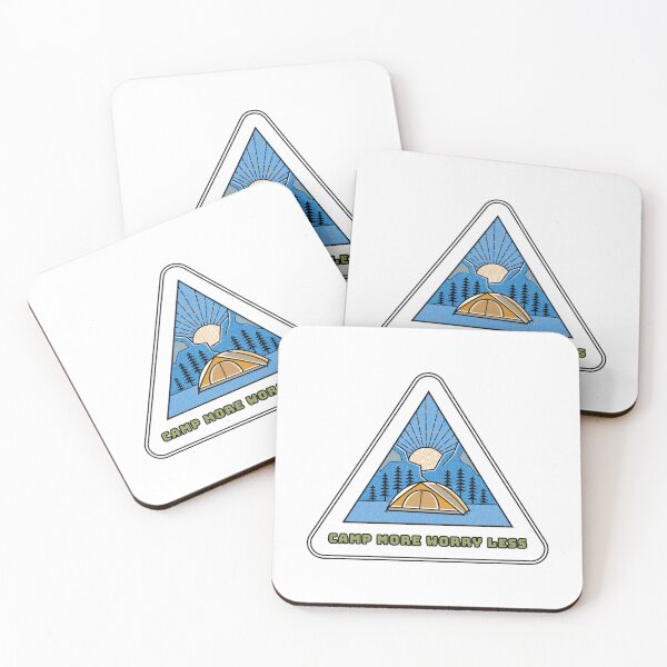 Item preview, Camp More Worry Less designed and sold by Kal-El-Tees.