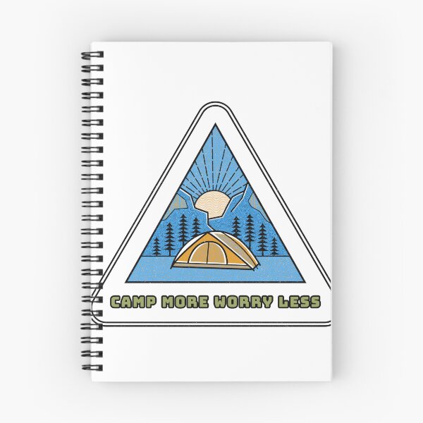 Item preview, Camp More Worry Less designed and sold by Kal-El-Tees.