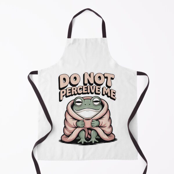Item preview, Do Not Perceive Me Cozy Frog designed and sold by PrintologyAura.