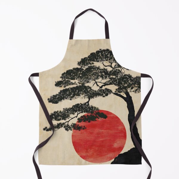 Item preview, Japanese Bonsai - Japandi Ukiyo e Painting designed and sold by KJNihonDesigner.