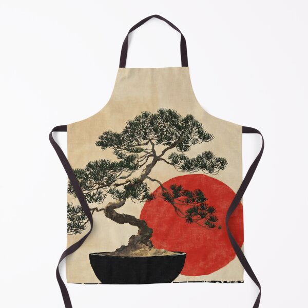 Item preview, Japanese Bonsai - Japandi Ukiyo e Painting designed and sold by KJNihonDesigner.