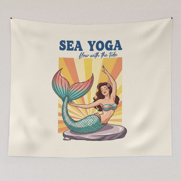 Item preview, Sea Yoga – Flow With the Tide designed and sold by Sea Gem.