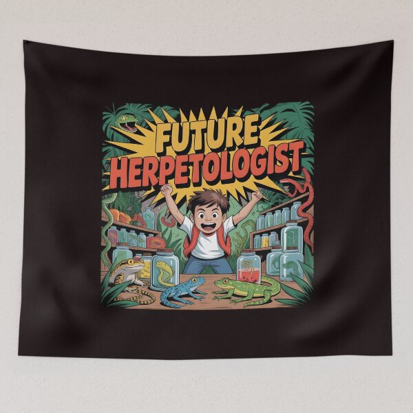 Item preview, Future Herpetologist Shirt Kids – Wildlife Biologist Inspired Kids designed and sold by Redgiant87x.