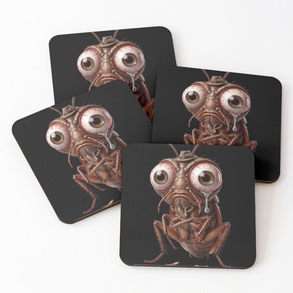 Item preview, Funny Sad Cockroach with Fedora Hat designed and sold by M.Store.