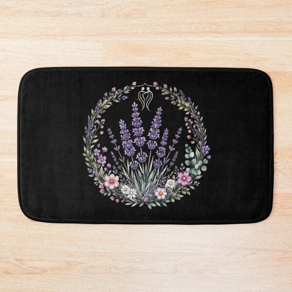Item preview, Gemini Celestial Botanical - Lavender Fields Wreath designed and sold by MoonSoul Studio.