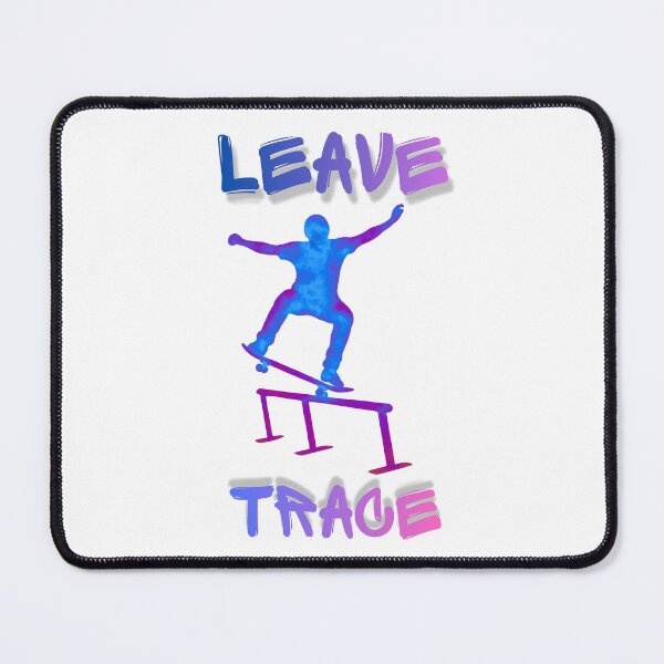 Item preview, Leave Trace Skateboarding Logo designed and sold by logowannawear.