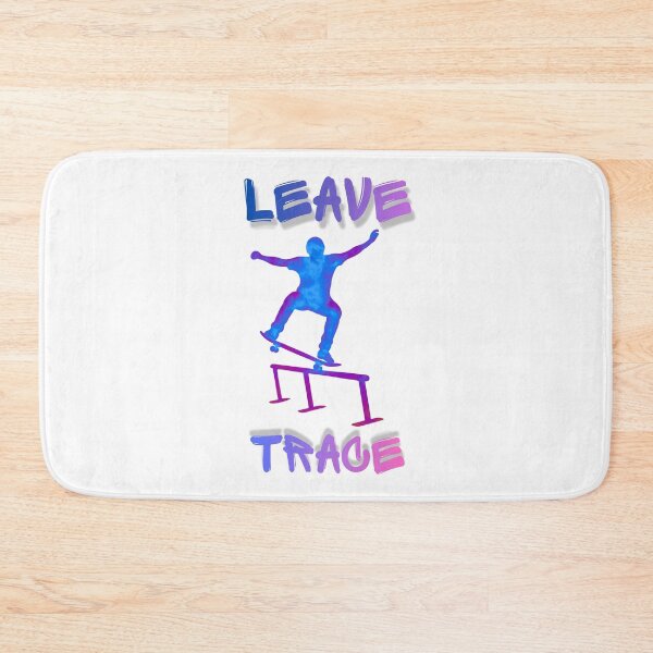 Item preview, Leave Trace Skateboarding Logo designed and sold by logowannawear.