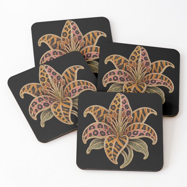 Item preview, Leopard Lily Beadwork Bloom designed and sold by ByLusya.