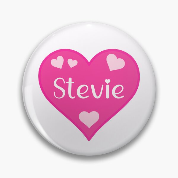 Artikelvorschau, Stevie Name Pink Heart entworfen und verkauft von Jeallan Designs.