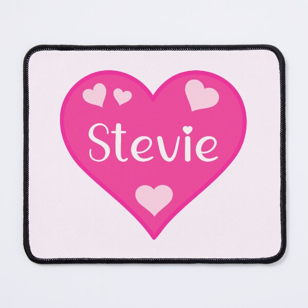 Item preview, Stevie Name Pink Heart  designed and sold by Jeallan Designs.