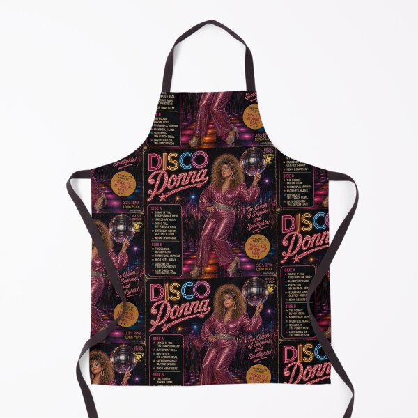Item preview, Disco Donna Vintage Album Cover designed and sold by MissTerryWoman.