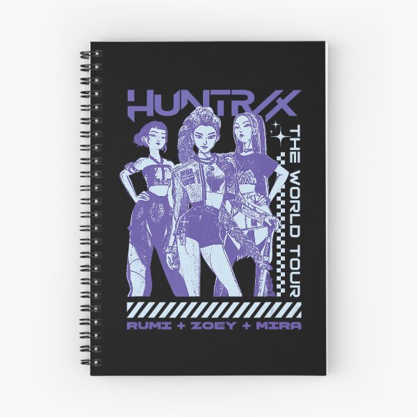 Item preview, HUNTRIX World Tour Kpop Idol Poster Design designed and sold by JeanAMichaud.