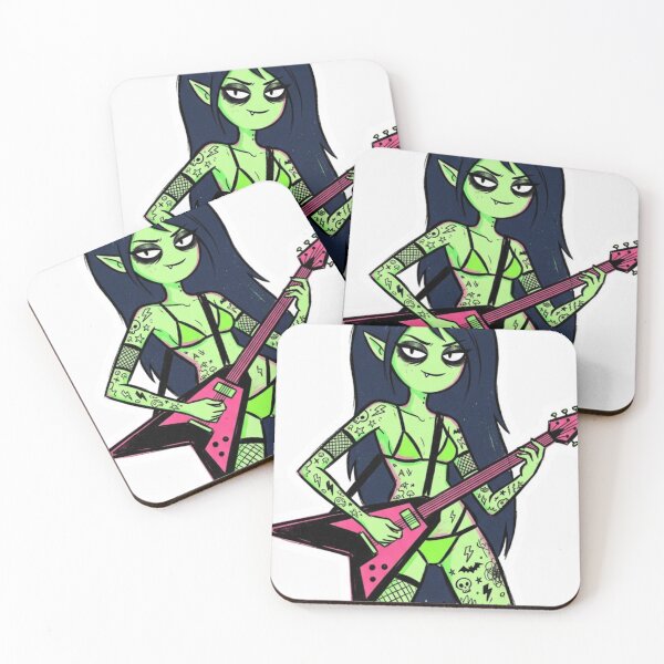 Item preview, “Glam Goblin Guitar Gods & Other Poor Life Choices” designed and sold by Print Fiction.