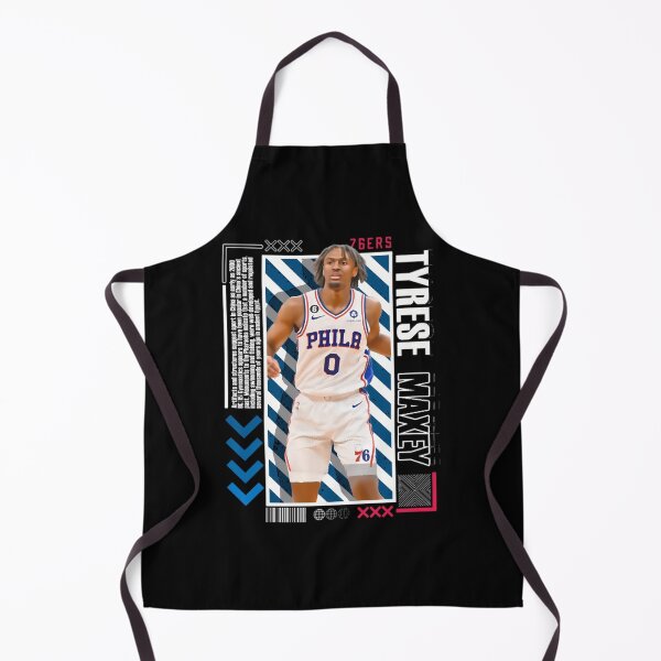 Item preview, Tyrese sport Maxey basketball Paper  76ers 9  designed and sold by Monochrome98.