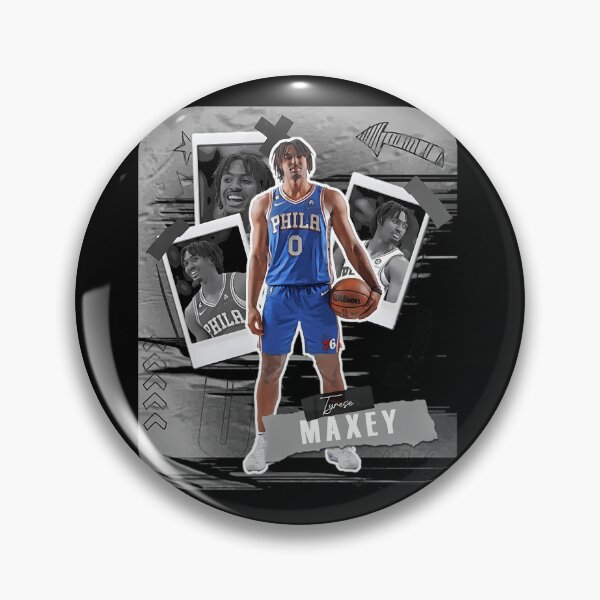 Item preview, Tyrese sport Maxey Basketball Paper  76ers 5  designed and sold by Monochrome98.