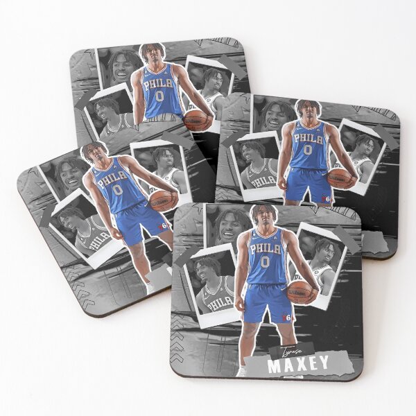 Item preview, Tyrese sport Maxey Basketball Paper  76ers 5  designed and sold by Monochrome98.