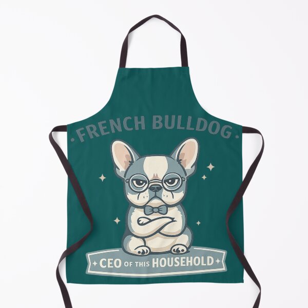 Item preview, French Bulldog CEO of This Household – Funny Cute Modern Art | French Bulldog Lover Gift designed and sold by irfanshikh.