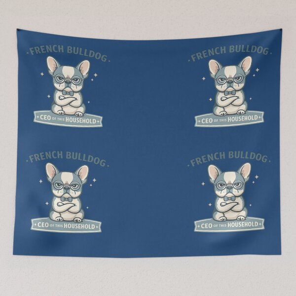 Item preview, French Bulldog CEO of This Household – Funny Cute Modern Art | French Bulldog Lover Gift designed and sold by irfanshikh.