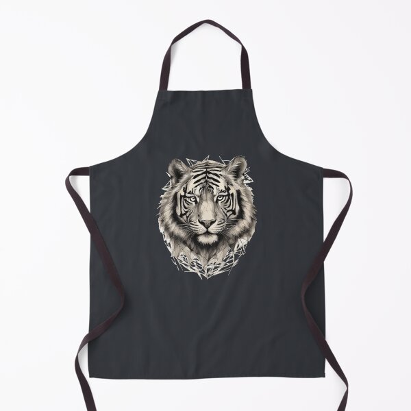 Item preview, Geometric Tiger – Modern Animal Art designed and sold by Tklezardesigns.