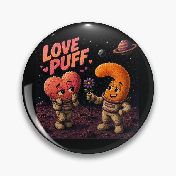 Item preview, Love Puff | Cosmic Crush Mission | Snackwave90 Exploration Division designed and sold by Snackwave Ninety.