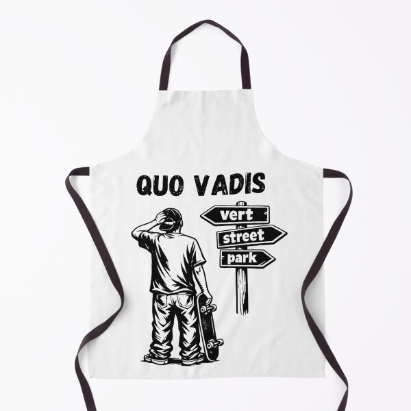 Item preview, Quo Vadis Skateboarding Logo designed and sold by logowannawear.