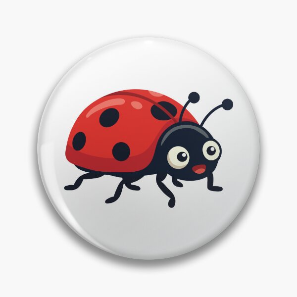 Item preview, Cute Smiling Ladybug  designed and sold by BetweenForms.