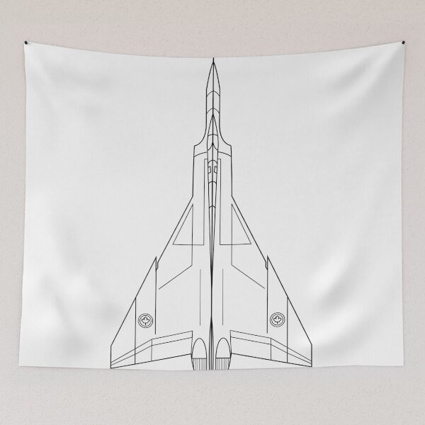 Item preview, CF-105 Avro Arrow Illustration designed and sold by Sealgram.