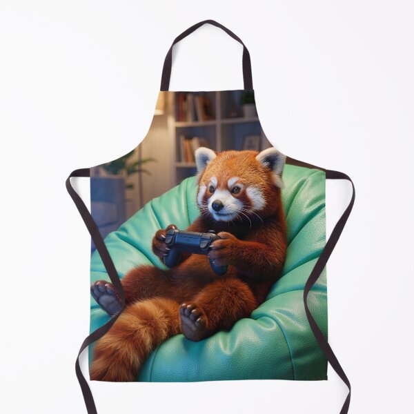 Item preview, Red Panda Plays Video Games designed and sold by Tridentulus.