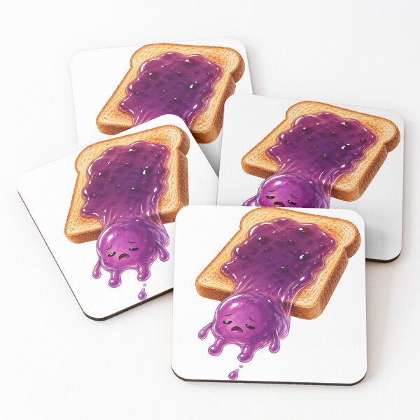 Item preview, Sad Jelly Melting Off Toast designed and sold by jgvisualarts.
