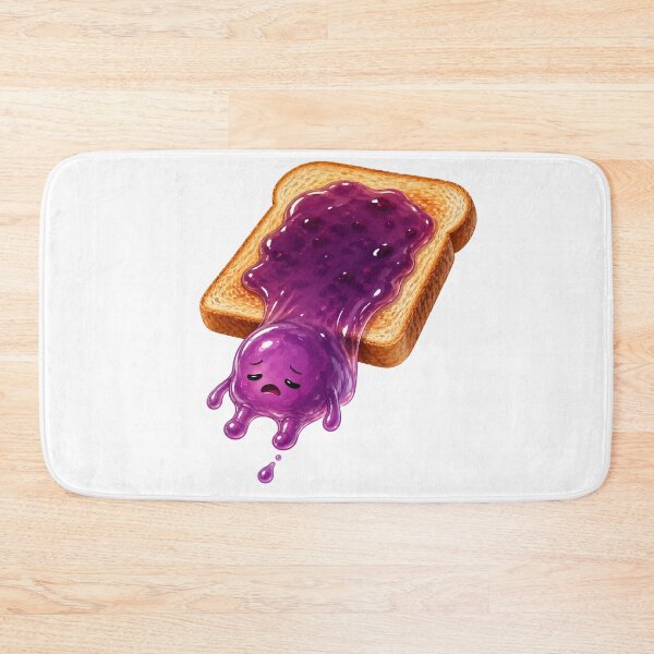 Item preview, Sad Jelly Melting Off Toast designed and sold by jgvisualarts.