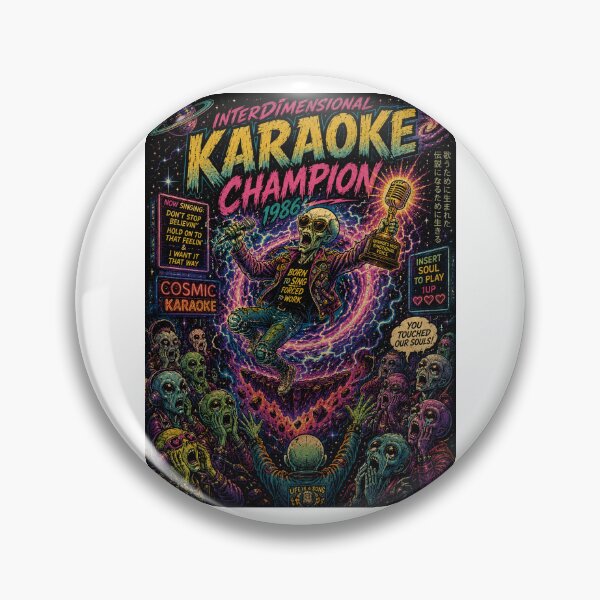 Item preview, Interdimensional Karaoke Champion designed and sold by DCdigitalgrowth.
