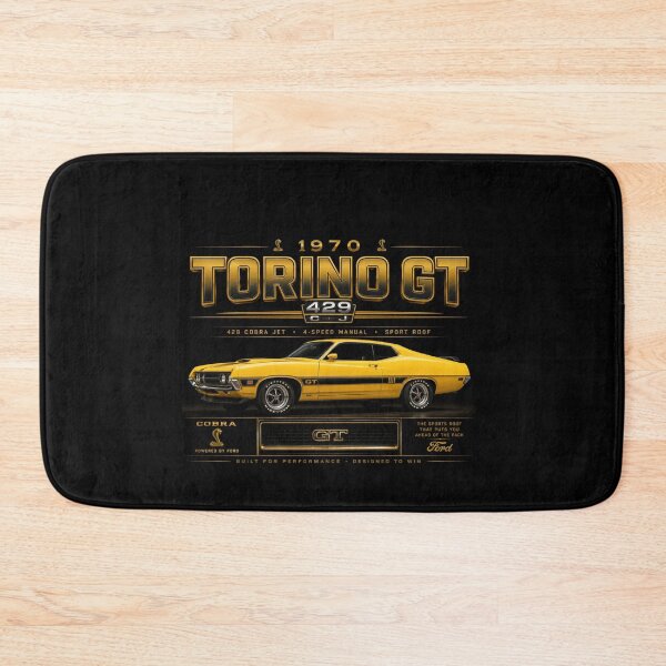 Item preview, 1970 Ford Torino GT Cobra 429 Classic Muscle Car Vintage Art designed and sold by TheArtOfCar.