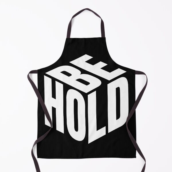 Item preview, Behold 3D Isometric Typography | Minimalist Streetwear Tee Design designed and sold by PryntedLabs.