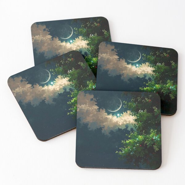 Item preview, Peaceful night designed and sold by ItsAllYellow.
