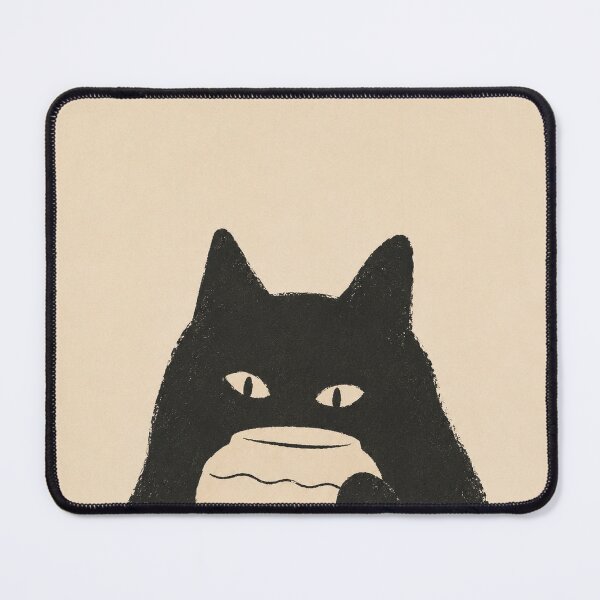 Item preview, moody cat fishbowl designed and sold by bosamji.