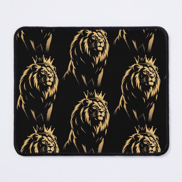 Item preview, Angry crowned lion silhouette designed and sold by Jandedan.
